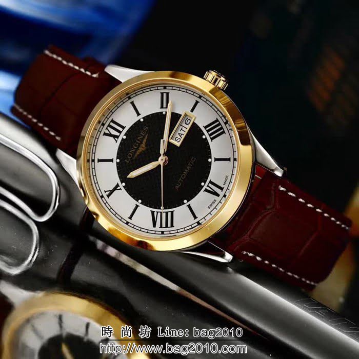 LONGINES浪琴 高級定制 全自動機械 男士腕表 WSS0399